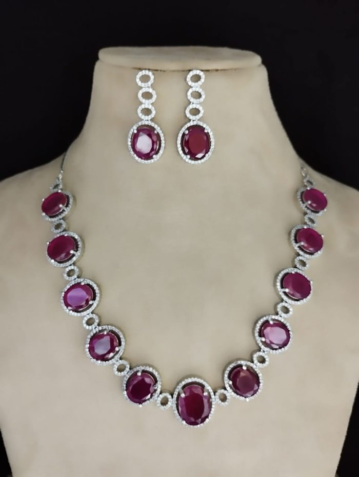 American Diamond Necklace